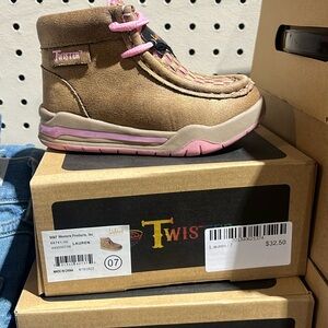 Twister Toddler & Girls Ankle Booties